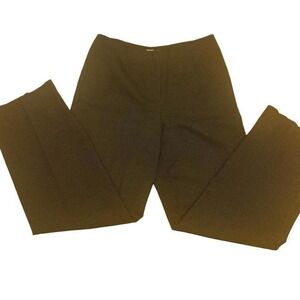 Talbots Black with White Polka‎ Dot Lined Pants Size 10